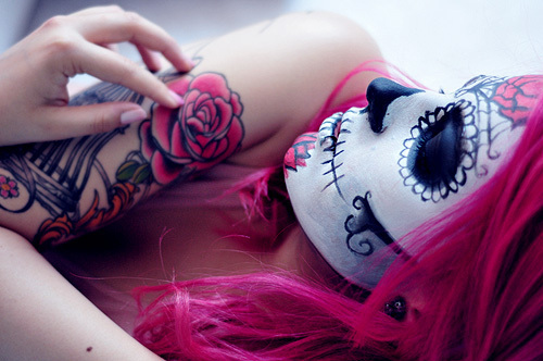 mask girl