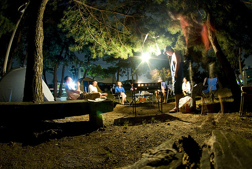night picnic