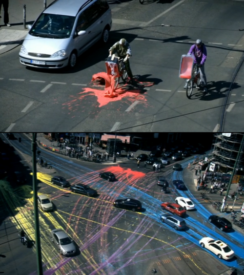 Awesome, road painter