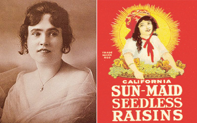 What the Sun-Maid Raisin Girl Really Looked Like