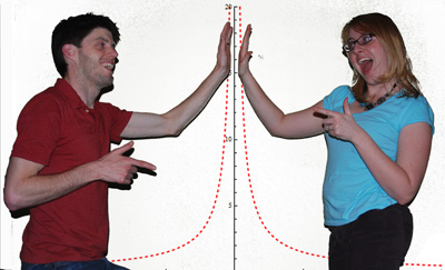 Two Readers Demonstrate The Asymptotic High Five