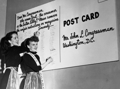 The Dairy World's Reaction to Margarine