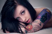 beatufull tatto girl Picture (hit:128)